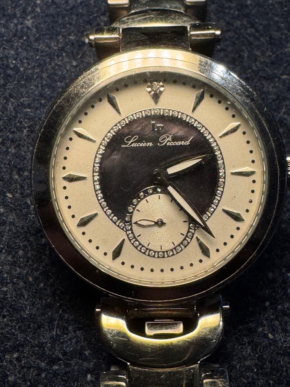 Lucien Piccard Wrist Watch #10268 (needs battery)